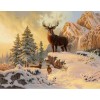 2019 Winter Animal Deer Pattern Home Decor 5d Diy Diamond Painting Kits UK VM9821