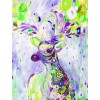 Oil Painting Style Dreamy Deer 5d Diy Square Diamond Painting Kits UK VM7378