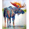 Cheap Modern Art Styles Deer Diamond Painting Kits UK For kids AF9137
