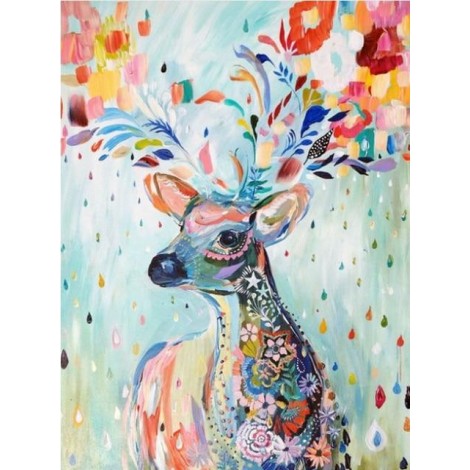 5d New Arrival Dream Deer Diy Diamond Painting Cross Stitch UK VM9048