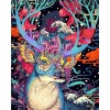 Bedazzled Special Mosaic Deer 5d Diy Diamond Painting Kits UK VM9880