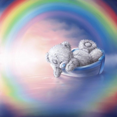 Cheap Popular Kids Gift Cute Bear 5d Diy Diamond Painting Kits UK VM7228