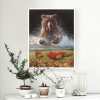 Hot Sale Oil Painting Styles Bear Running In The River Diamond Painting Kits UK Af9703