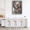 Best Birthday Gift Cartoon Lovely Teddy Bears Diamond Painting Kits UK Af9706