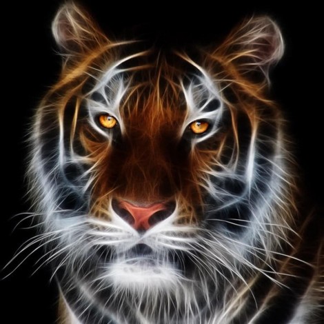 5D DIY Diamond Painting Animal Tiger Embroidery Cross Stitch Art VM90408
