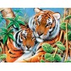 2019 New Hot Sale Animal Portraits Close Up 5d Diy Diamond Painting Tiger UK VM2000
