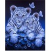2019 Dream Tiger Picture 5d Diy Cross Stitch Diamond Painting Kits UK QB6432