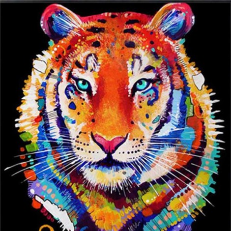 2019 Special Animal Tiger Gift 5d Diy Diamond Painting Kits UK VM20241