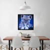 Dream  Cute Little Tiger Close Up 5d Cross Stitch UK Rhinestone Painting VM1215