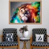 Best Dream Style Lion Pattern Diy 5d Full Diamond Painting Kits UK QB5853