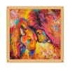 Cheap Oil Painting Style Lion Pattern Diy 5d Full Diamond Painting Kits UK QB5872