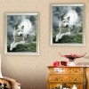 2019 New Hot Sale Stitch Kit 5d Diy Diamond Painting Wolf UK VM8621