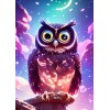 Colorful Owl On The Tree Diamond Painting Kits