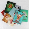 Christmas greeting card diamond painting handmade diy gift holiday letter writing set 8