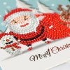 Christmas greeting card diamond painting handmade diy gift holiday letter writing set 8