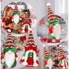 Couple fairy doll decorations Santa Claus doll faceless doll decorations Christmas decorations--a pair