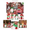 Couple fairy doll decorations Santa Claus doll faceless doll decorations Christmas decorations--a pair