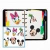 DIY Stickers - 6Pcs Mickey Mouse And Donald Duck