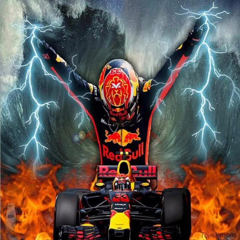 2019 New Hot Sale Popular Formula 1 racing car Diamond Painting Kits UK VM7583