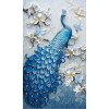 Special Popular Wall Decor Beautiful Peacock 5d Diy Cross Stitch UK VM1367