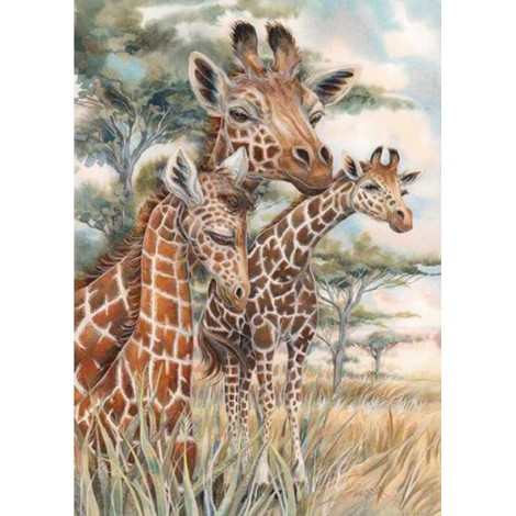 Special 5D DIY Diamond Painting Giraffe VM92300